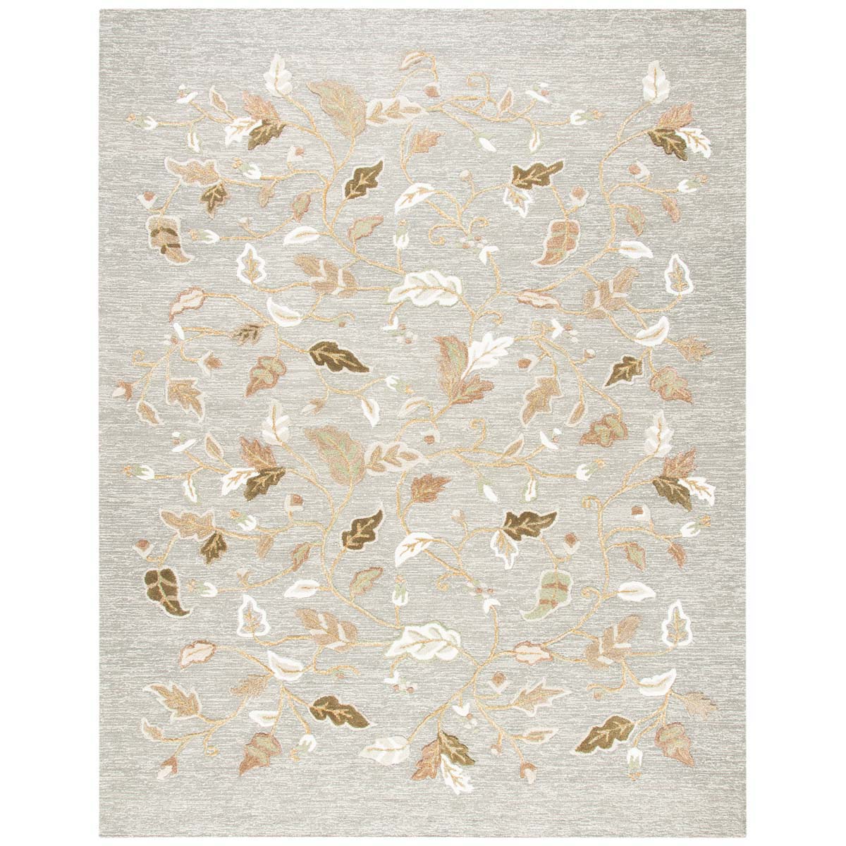 Martha Stewart 3611 Rug, MSR3611 - Gray Squirrel