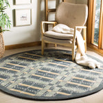 Martha Stewart 3613 Rug, MSR3613 - Wrought Irn Nvy