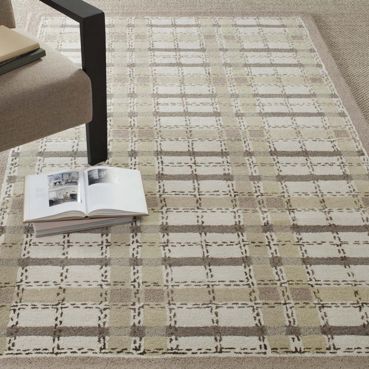 Martha Stewart 3613 Rug, MSR3613 - Sharkey Gray