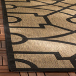 Martha Stewart 4121 Rug, MSR4121 - Dark Beig / Black