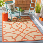 Martha Stewart 4121 Rug, MSR4121 - Beige / Terracotta