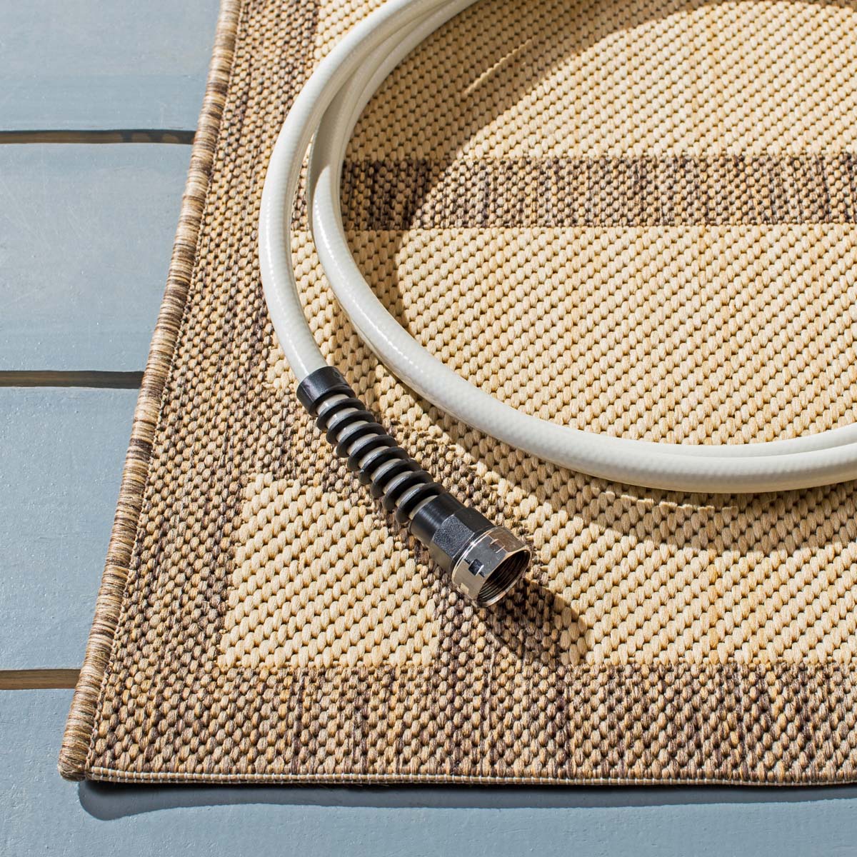 Martha Stewart 4121 Rug, MSR4121 - Beige / Dark Beig