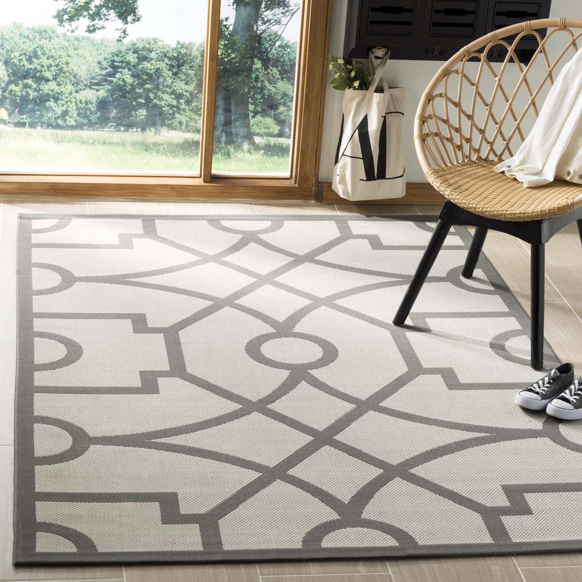 Martha Stewart 4121 Rug, MSR4121 - Grey