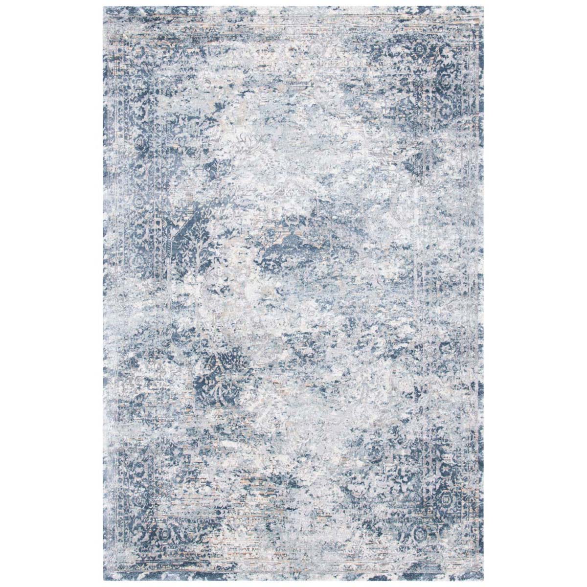 Martha Stewart 692 Rug, MSR692 - Cream / Blue