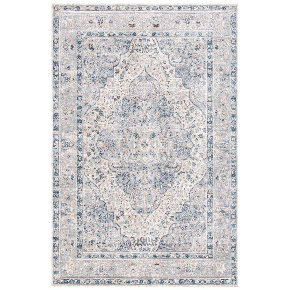 Martha Stewart 693 Rug, MSR693 - Cream / Blue