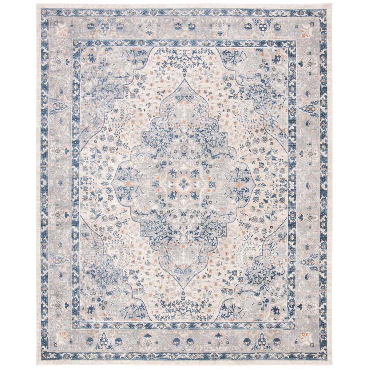 Martha Stewart 693 Rug, MSR693 - Cream / Blue