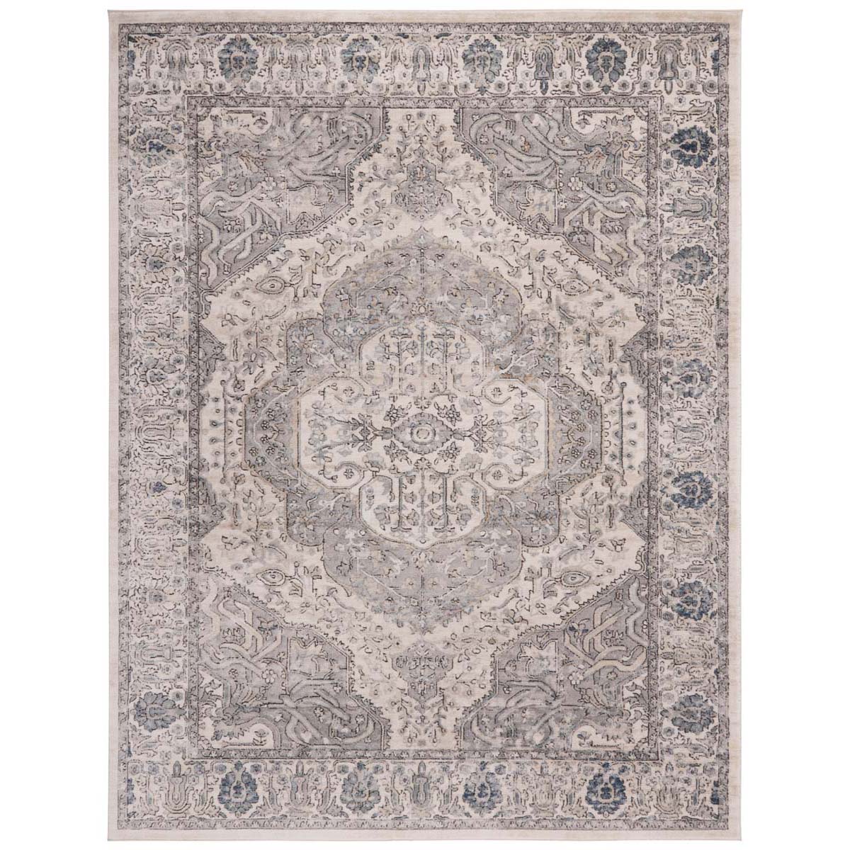 Martha Stewart 867 Rug, MSR867 - Ivory / Grey