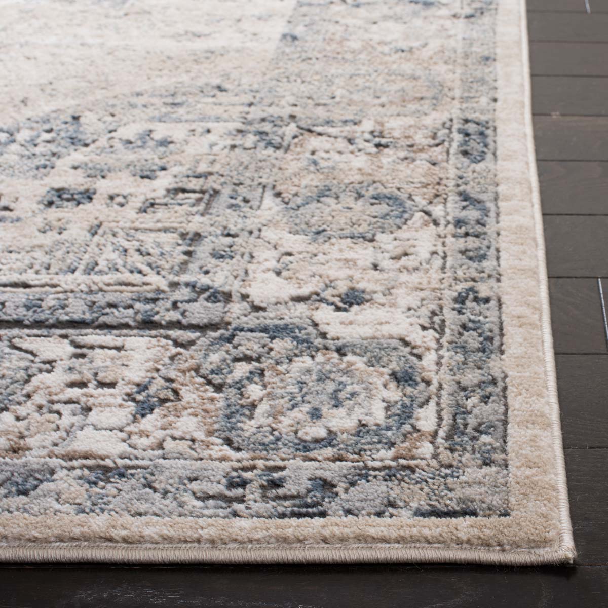 Martha Stewart 868 Rug, MSR868 - Ivory / Blue