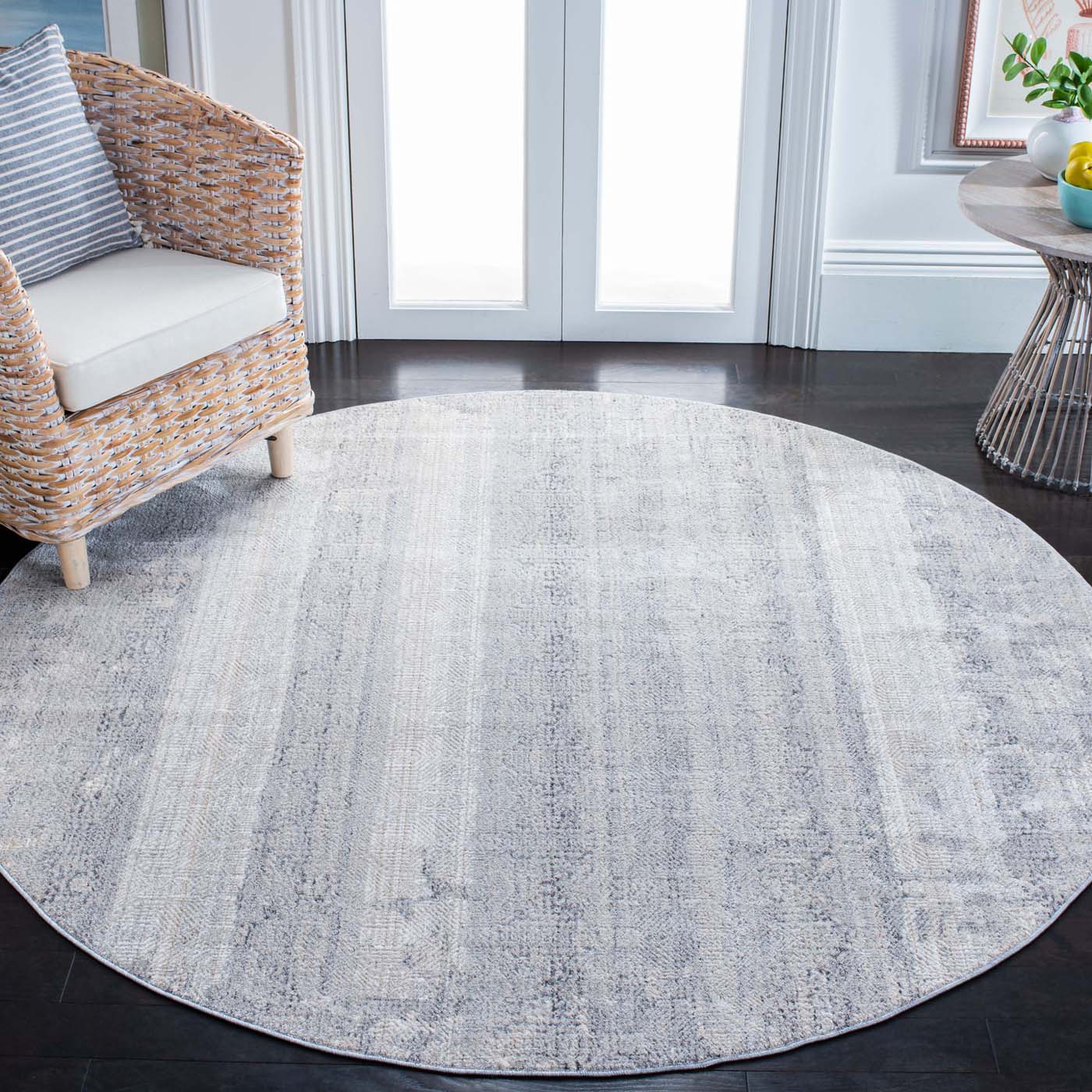Martha Stewart 8925 Rug, MSR8925 - Light Grey / Beige