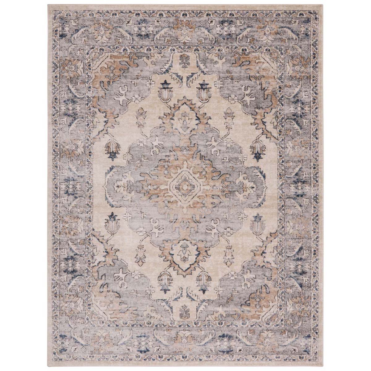Martha Stewart 898 Rug, MSR898 - Beige / Grey