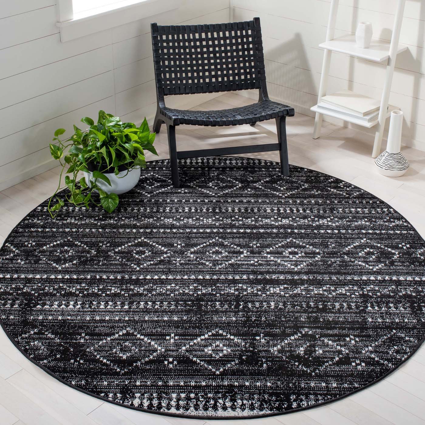 Safavieh Montage 291 Rug, MTG291 - Grey / Black