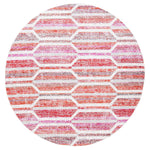 Safavieh Montage 481 Rug, MTG481 - Red / Ivory