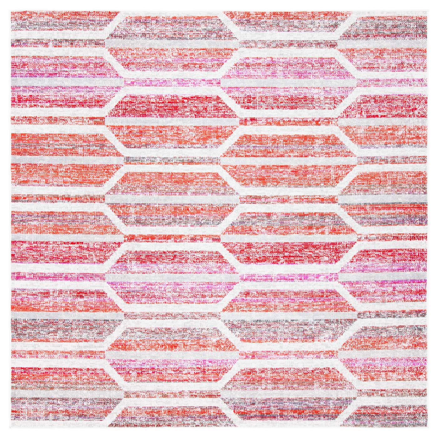 Safavieh Montage 481 Rug, MTG481 - Red / Ivory