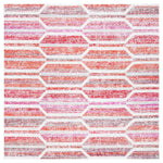Safavieh Montage 481 Rug, MTG481 - Red / Ivory