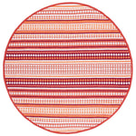 Safavieh Montauk 451 Rug, MTK451 - Orange / Ivory