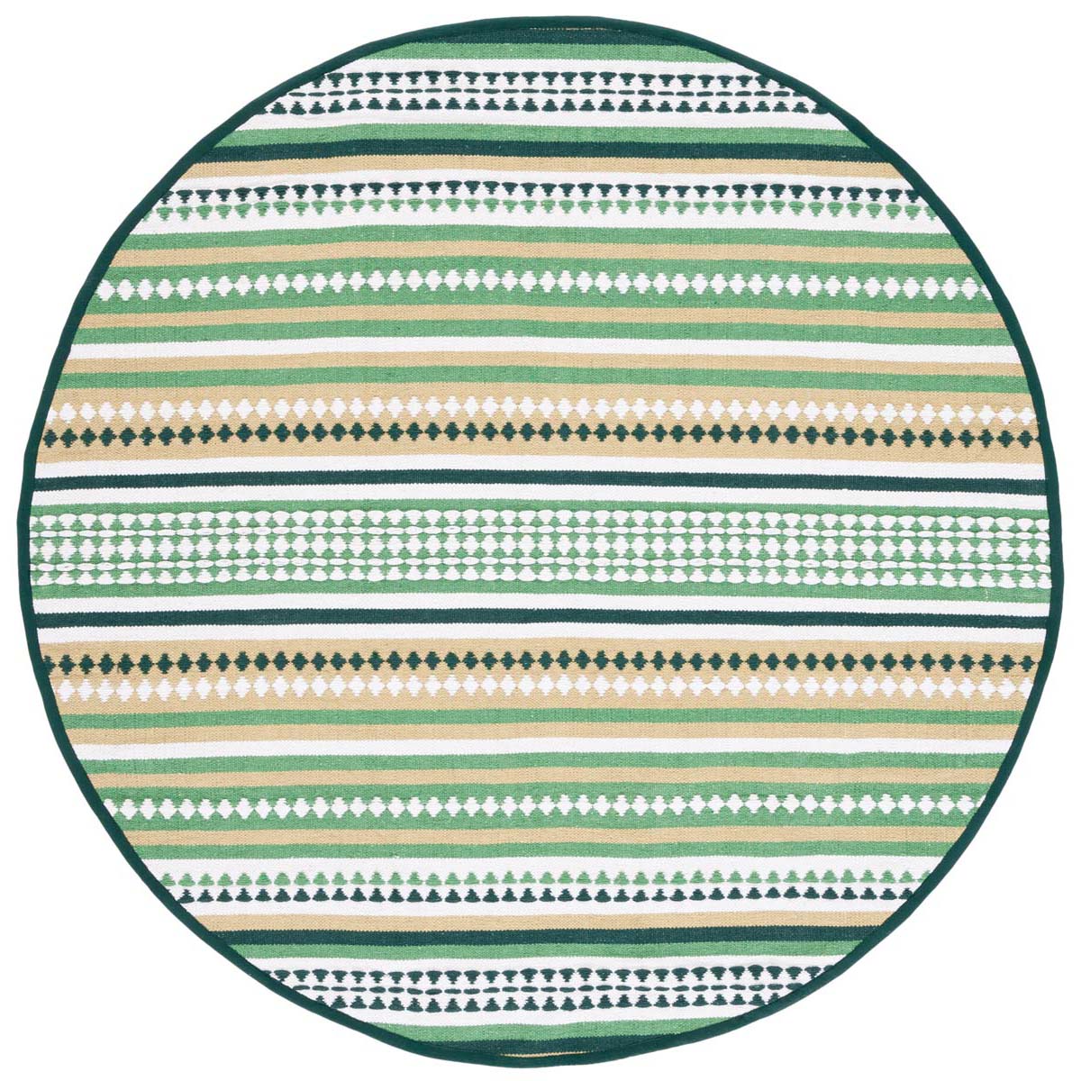 Safavieh Montauk 451 Rug, MTK451 - Green / Ivory