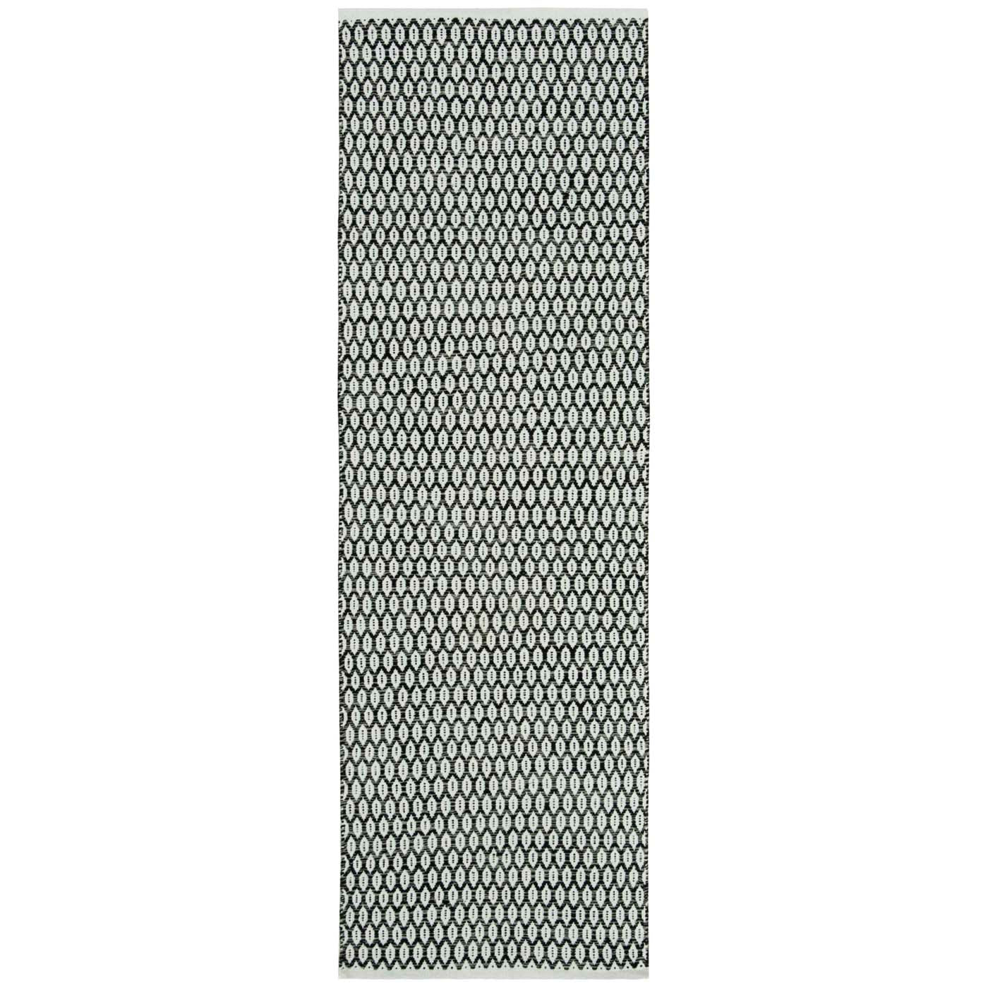 Safavieh Montauk 608 Rug, MTK608 - Black / Ivory