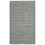Safavieh Montauk 608 Rug, MTK608 - Black / Ivory