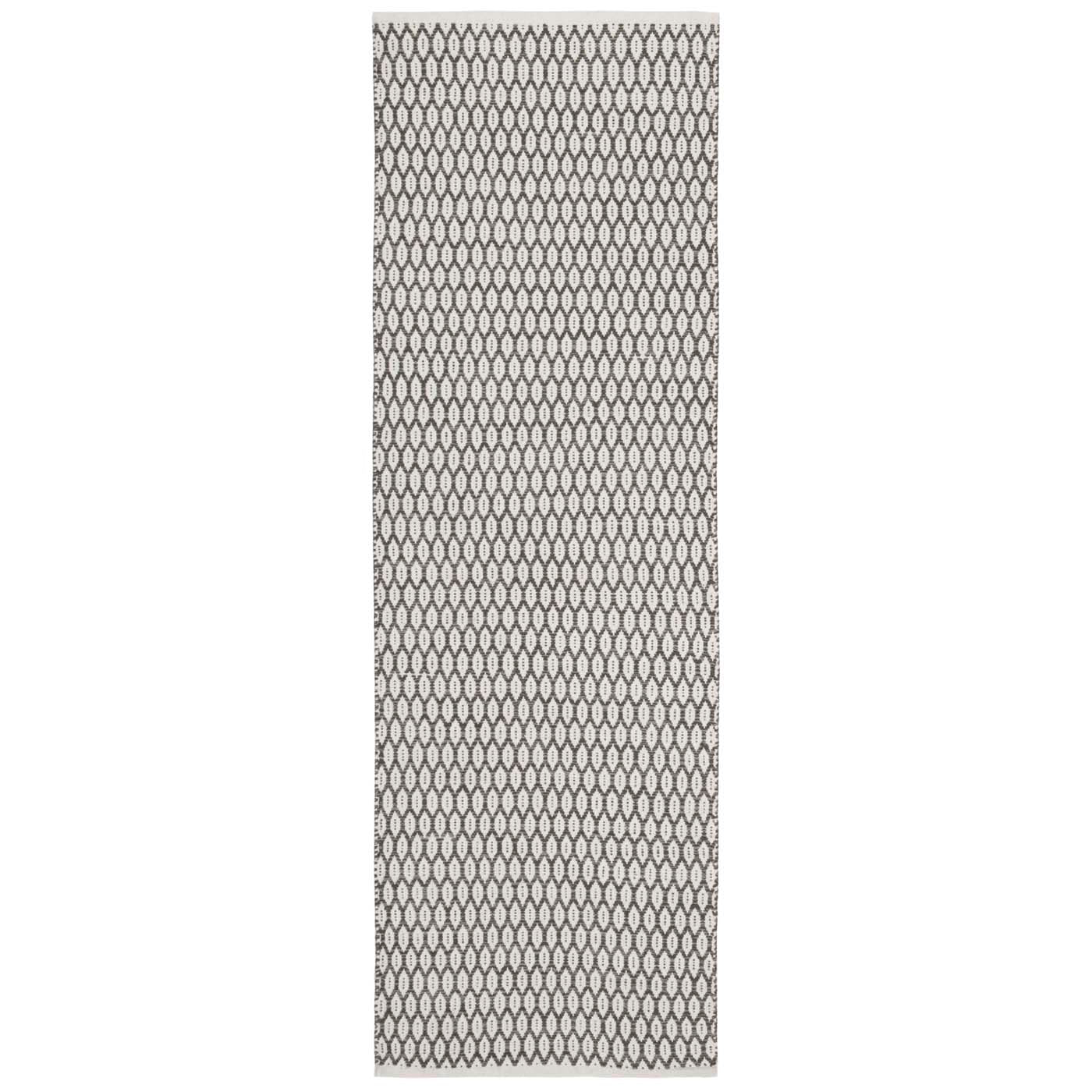 Safavieh Montauk 608 Rug, MTK608 - Charcoal / Ivory