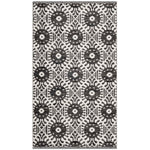 Safavieh Montauk 612 Rug, MTK612 - Black / Ivory