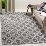 Safavieh Montauk 612 Rug, MTK612 - Black / Ivory