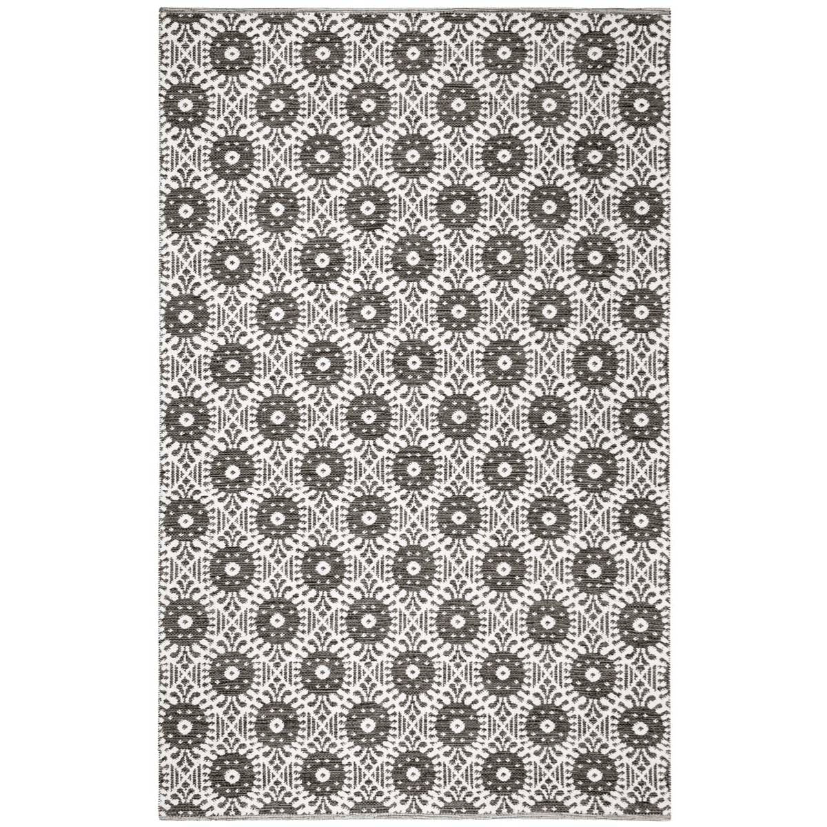 Safavieh Montauk 612 Rug, MTK612 - Black / Ivory