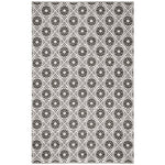 Safavieh Montauk 612 Rug, MTK612 - Black / Ivory