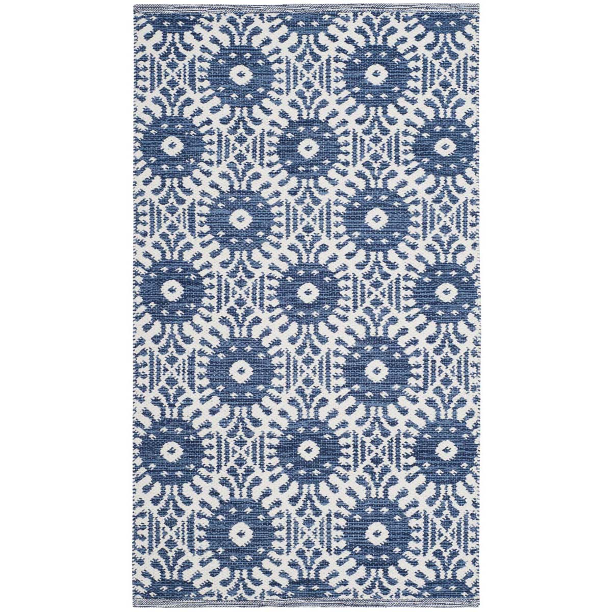 Safavieh Montauk 612 Rug, MTK612 - Navy / Ivory