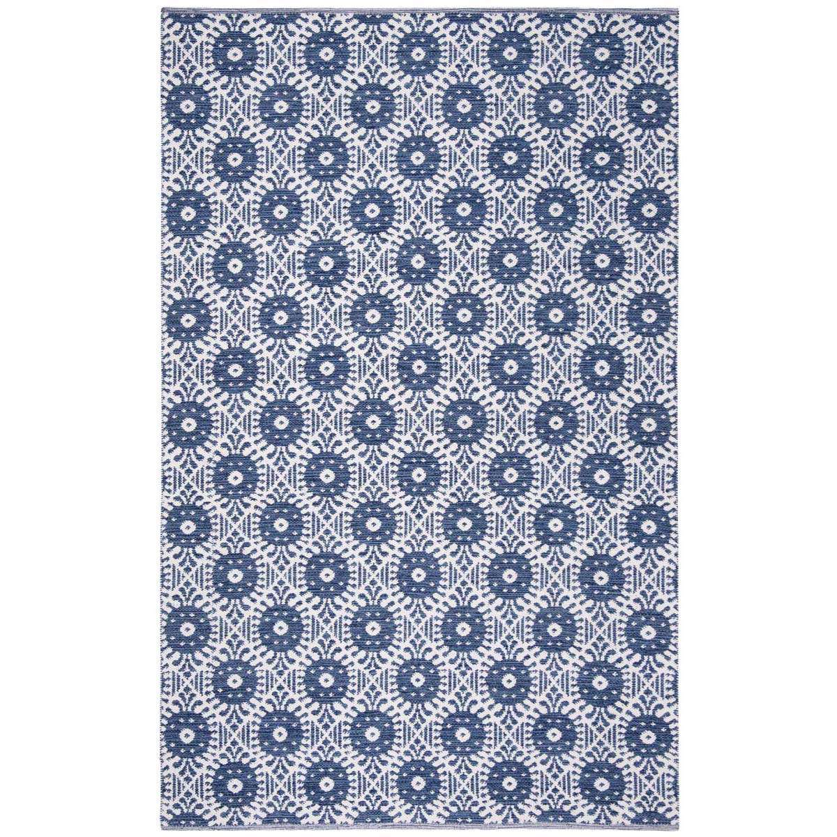 Safavieh Montauk 612 Rug, MTK612 - Navy / Ivory
