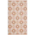 Safavieh Montauk 612 Rug, MTK612 - Orange / Ivory