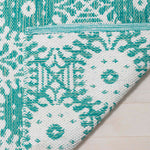 Safavieh Montauk 612 Rug, MTK612 - Aqua / Ivory