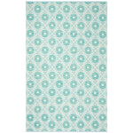 Safavieh Montauk 612 Rug, MTK612 - Aqua / Ivory