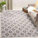 Safavieh Montauk 612 Rug, MTK612 - Charcoal / Ivory