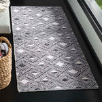 Safavieh Montauk 614 Rug, MTK614 - Black / Ivory