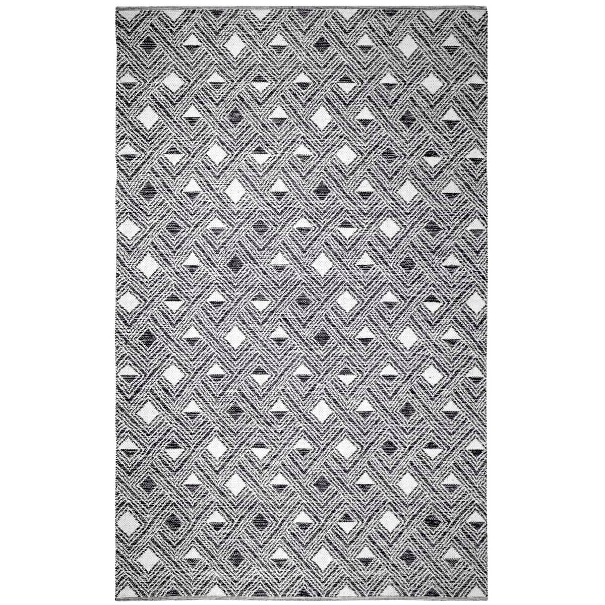Safavieh Montauk 614 Rug, MTK614 - Black / Ivory