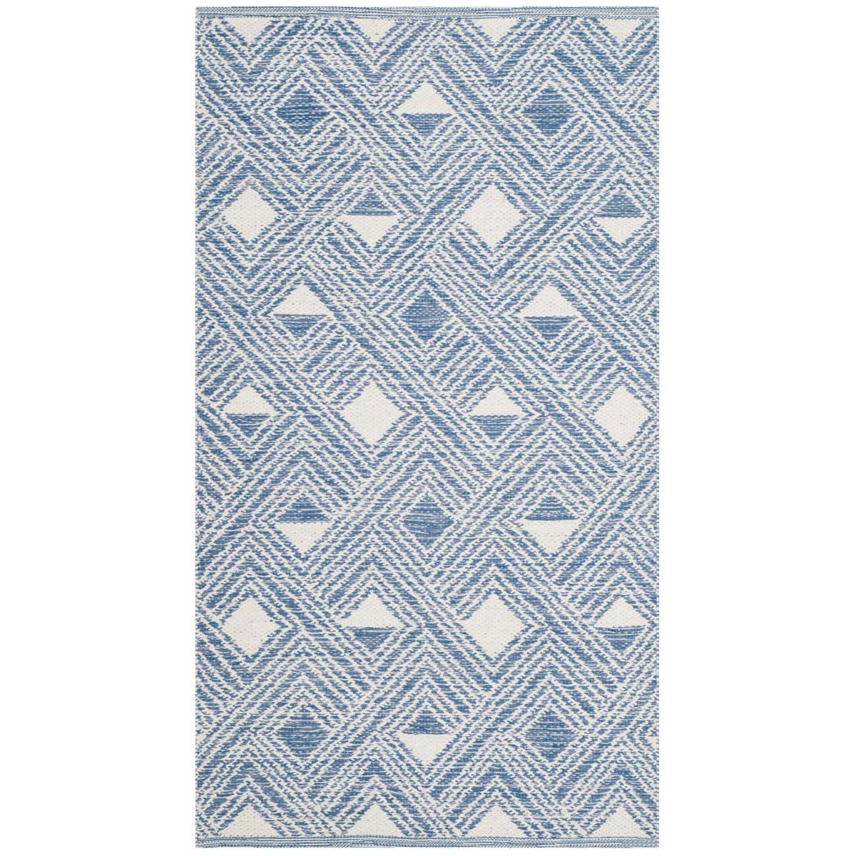 Safavieh Montauk 614 Rug, MTK614 - Blue / Ivory