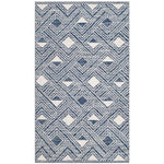 Safavieh Montauk 614 Rug, MTK614 - Navy / Ivory