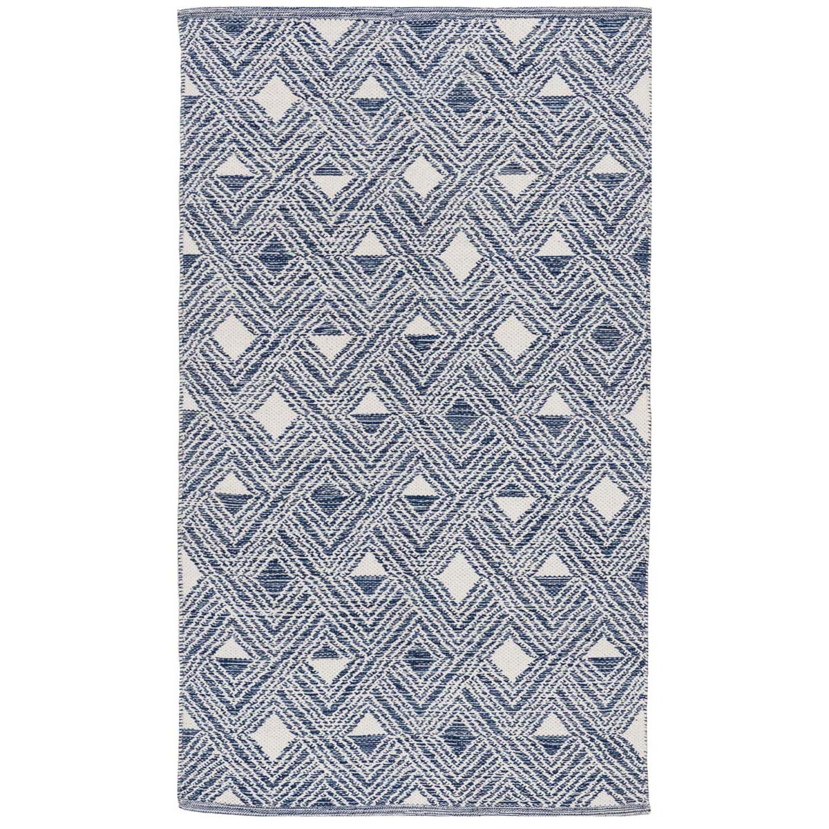 Safavieh Montauk 614 Rug, MTK614 - Navy / Ivory