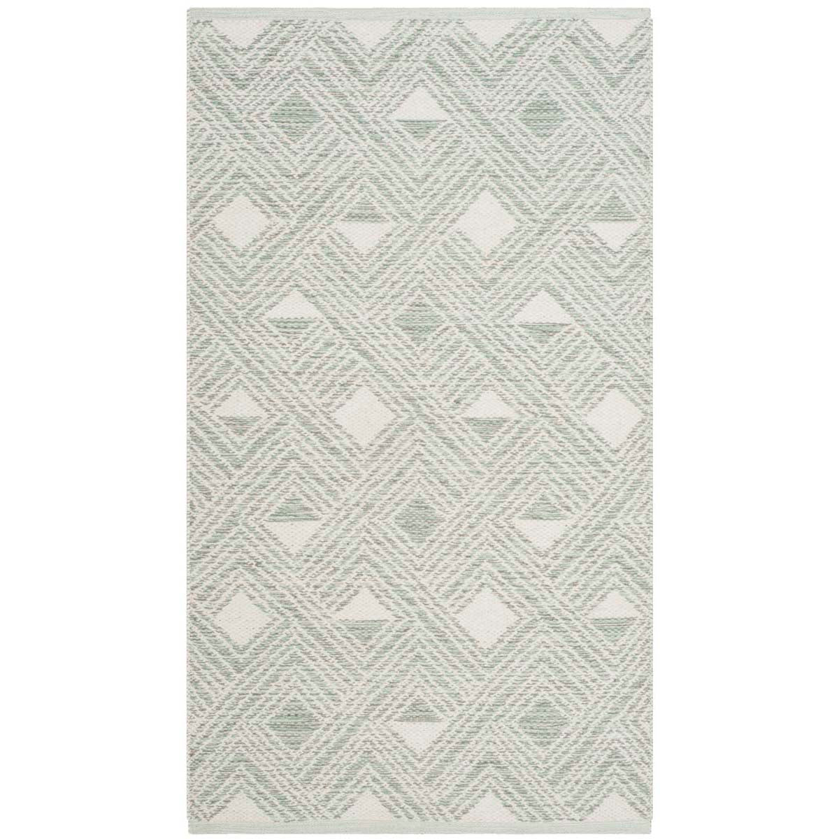 Safavieh Montauk 614 Rug, MTK614 - Light Green / Ivory