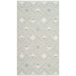 Safavieh Montauk 614 Rug, MTK614 - Light Green / Ivory