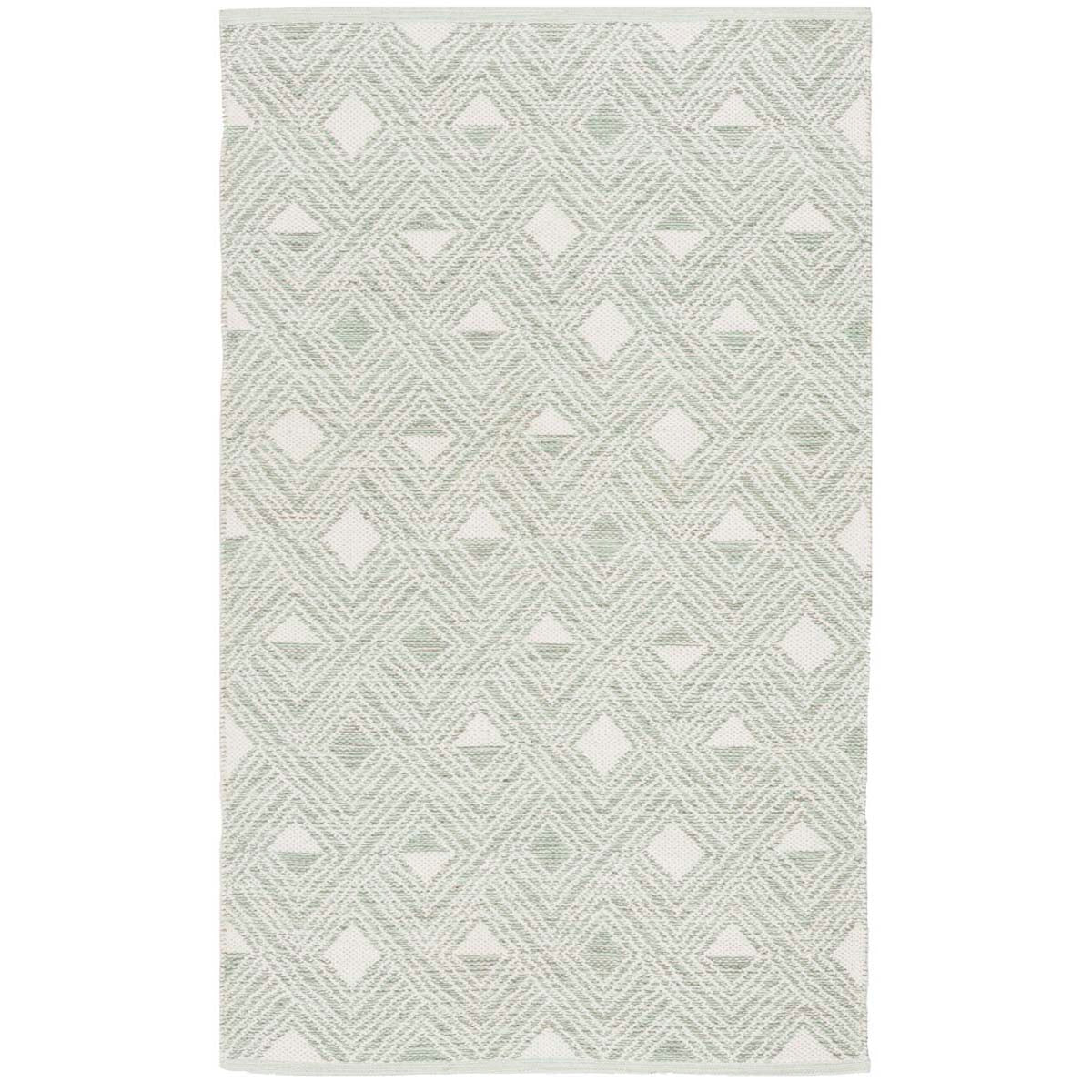 Safavieh Montauk 614 Rug, MTK614 - Light Green / Ivory