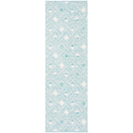 Safavieh Montauk 614 Rug, MTK614 - Aqua / Ivory
