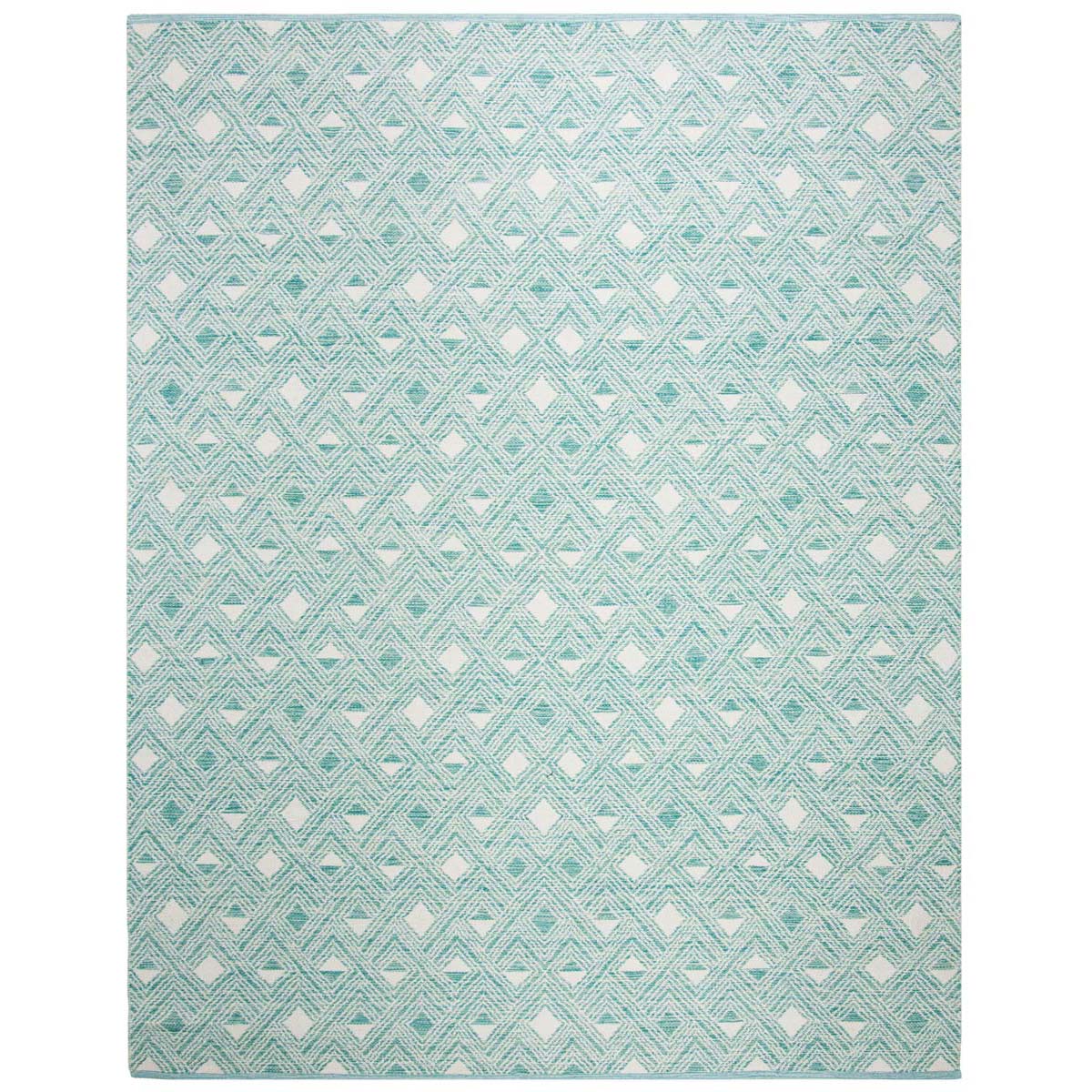 Safavieh Montauk 614 Rug, MTK614 - Aqua / Ivory