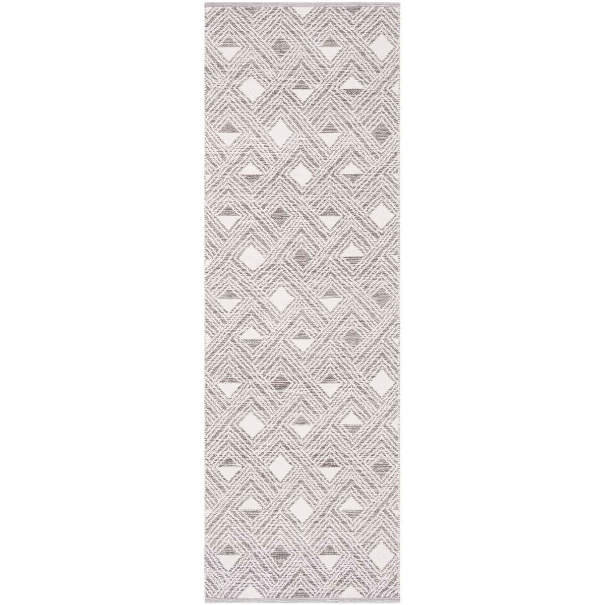 Safavieh Montauk 614 Rug, MTK614 - Charcoal / Ivory