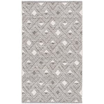 Safavieh Montauk 614 Rug, MTK614 - Charcoal / Ivory