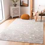 Safavieh Montauk 614 Rug, MTK614 - Charcoal / Ivory