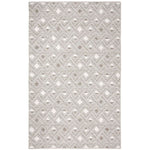 Safavieh Montauk 614 Rug, MTK614 - Charcoal / Ivory