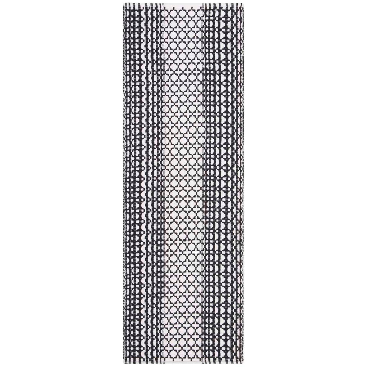 Safavieh Montauk 617 Rug, MTK617 - Black / Ivory