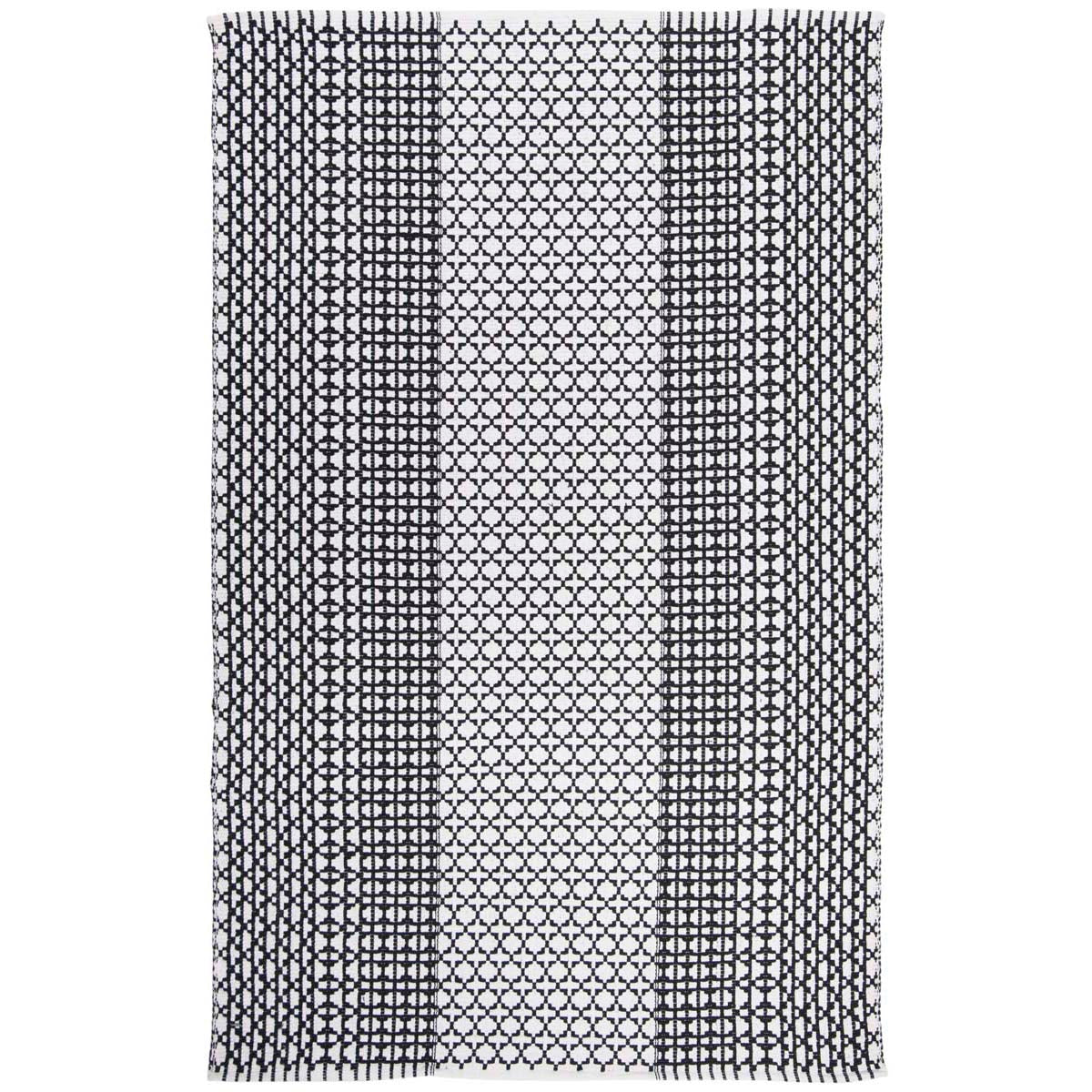Safavieh Montauk 617 Rug, MTK617 - Black / Ivory