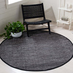 Safavieh Montauk 620 Rug, MTK620 - Charcoal / Black